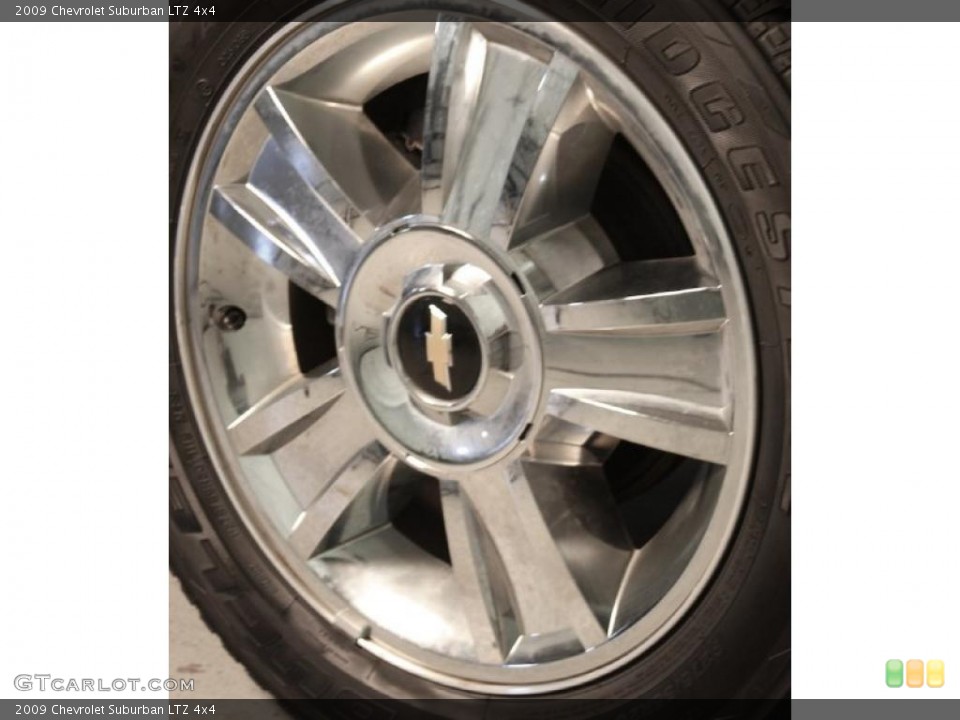 2009 Chevrolet Suburban LTZ 4x4 Wheel and Tire Photo #39084373