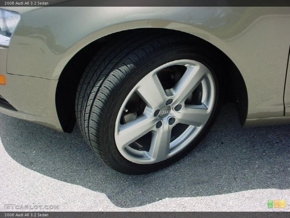 2008 Audi A6 3.2 Sedan Wheel and Tire Photo #39086885