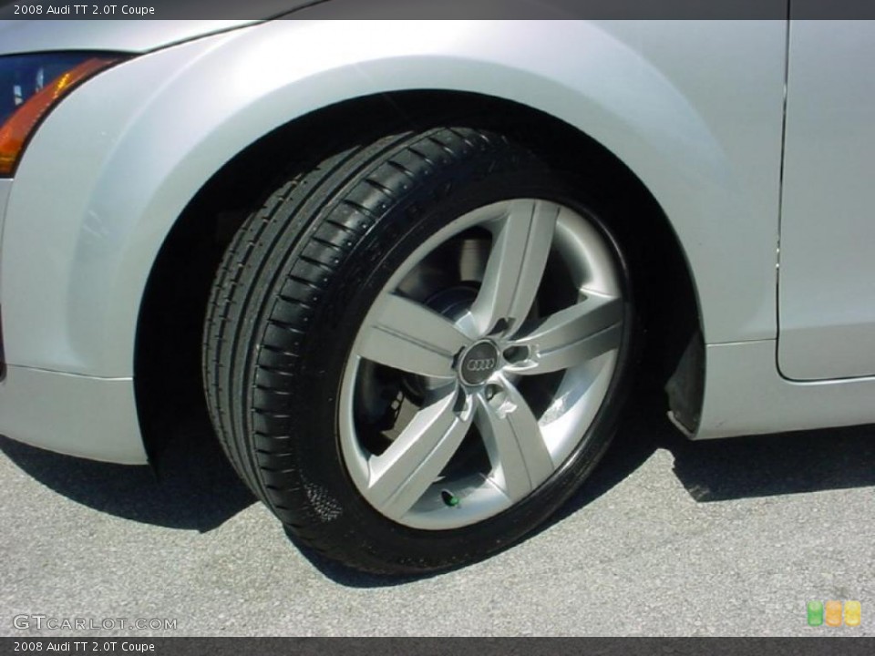 2008 Audi TT 2.0T Coupe Wheel and Tire Photo #39089414