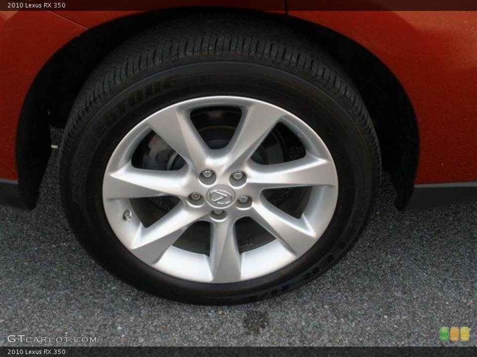 2010 Lexus RX 350 Wheel and Tire Photo #39090962