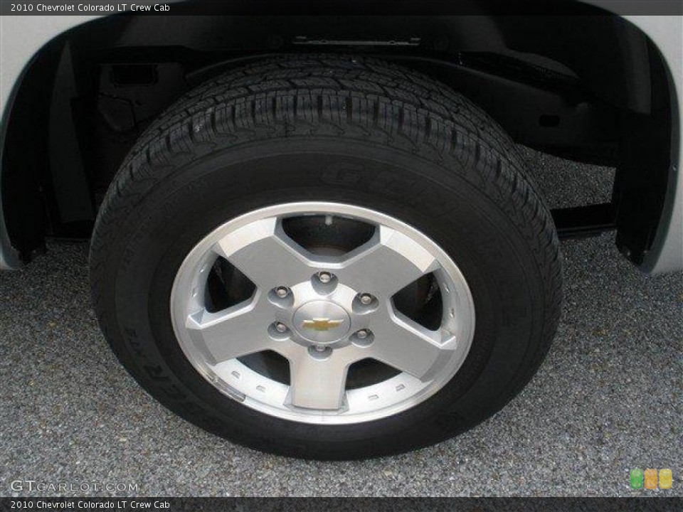 2010 Chevrolet Colorado LT Crew Cab Wheel and Tire Photo #39092946