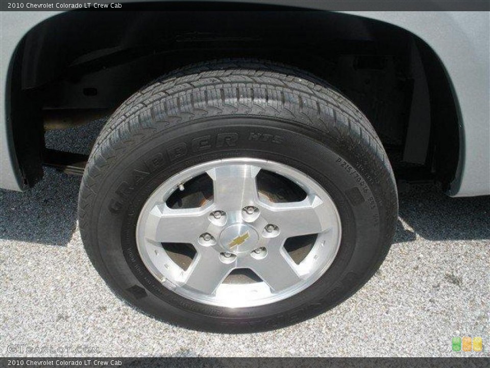 2010 Chevrolet Colorado LT Crew Cab Wheel and Tire Photo #39092966