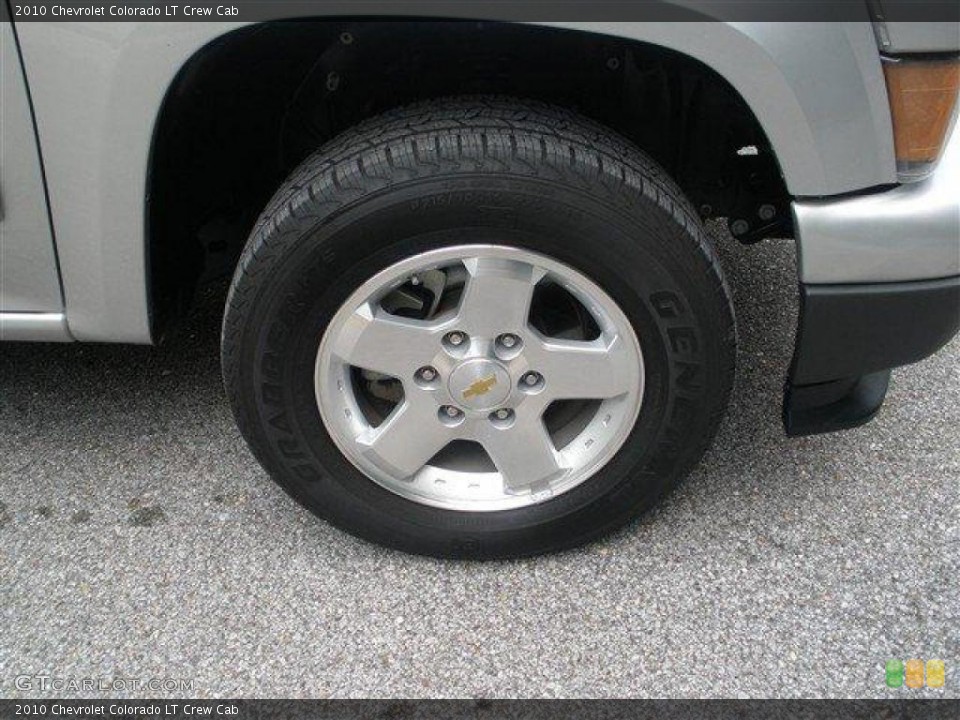 2010 Chevrolet Colorado LT Crew Cab Wheel and Tire Photo #39092986