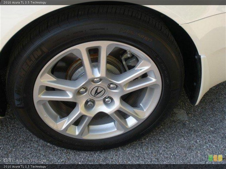 2010 Acura TL 3.5 Technology Wheel and Tire Photo #39094186