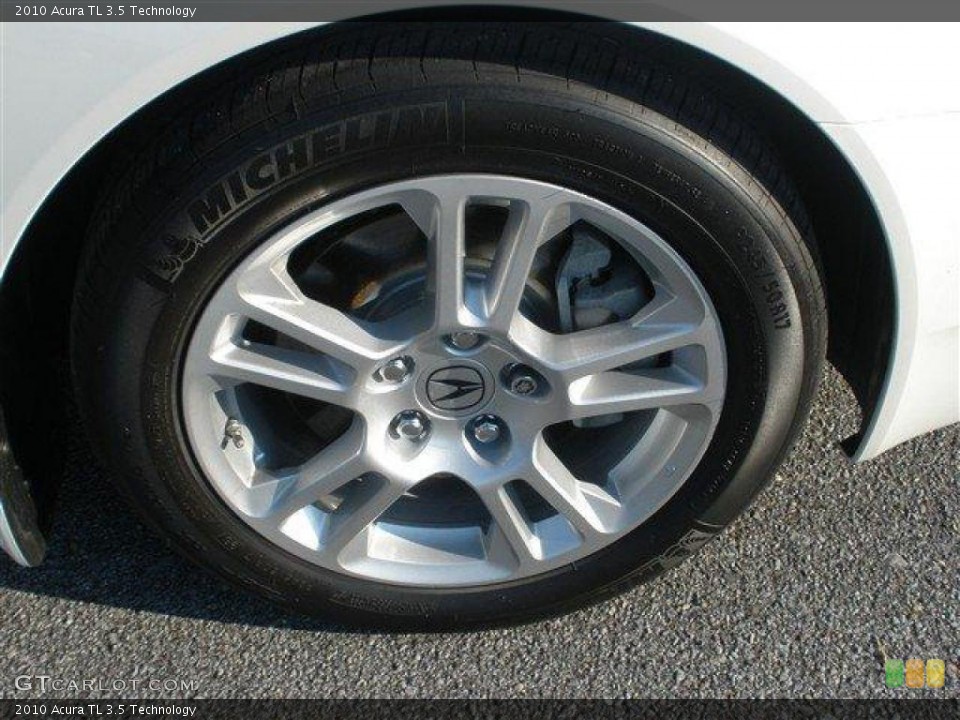 2010 Acura TL 3.5 Technology Wheel and Tire Photo #39094218