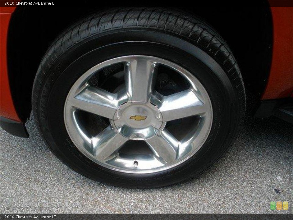 2010 Chevrolet Avalanche LT Wheel and Tire Photo #39094562