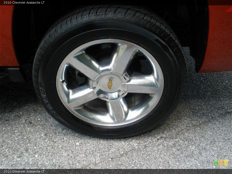 2010 Chevrolet Avalanche LT Wheel and Tire Photo #39094578