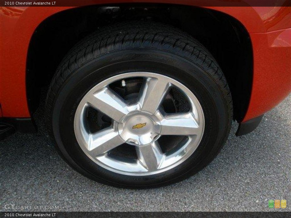 2010 Chevrolet Avalanche LT Wheel and Tire Photo #39094614