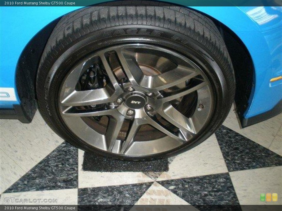 2010 Ford Mustang Shelby GT500 Coupe Wheel and Tire Photo #39094974