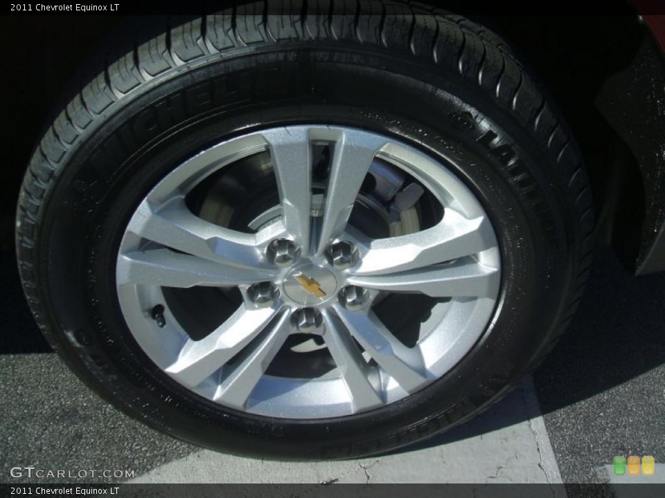 2011 Chevrolet Equinox LT Wheel and Tire Photo #39095126