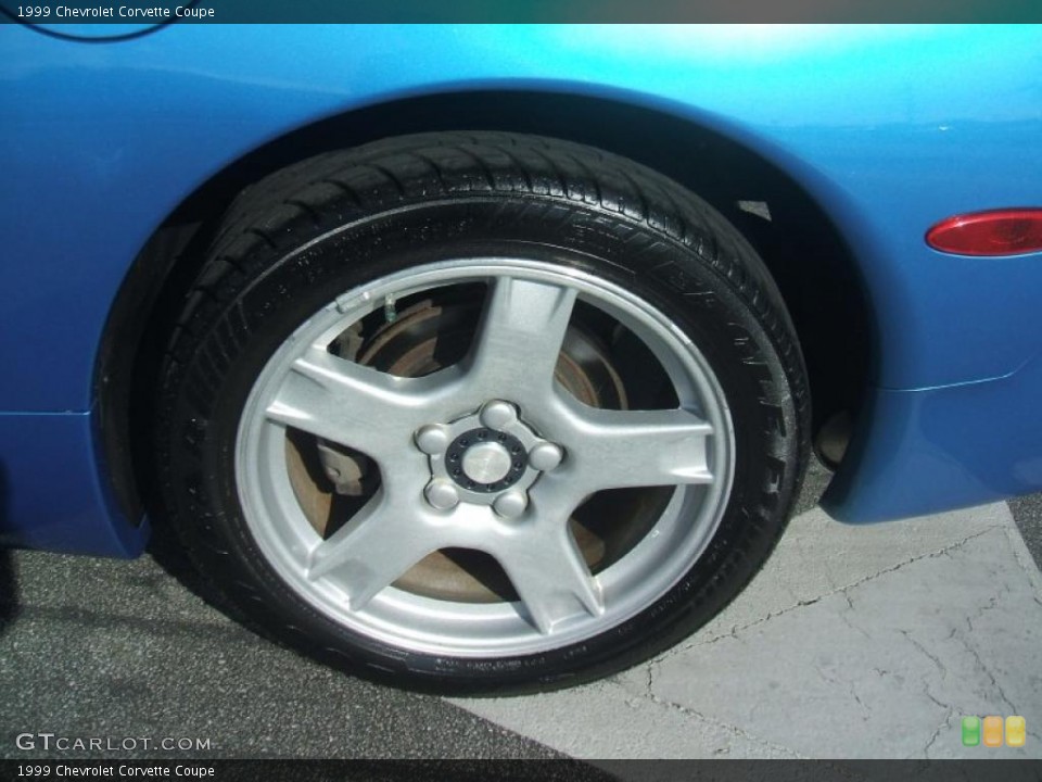 1999 Chevrolet Corvette Coupe Wheel and Tire Photo #39095318