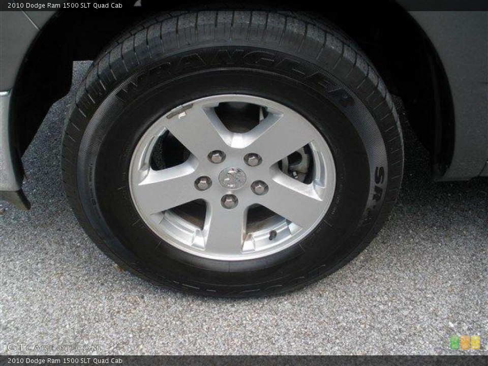 2010 Dodge Ram 1500 SLT Quad Cab Wheel and Tire Photo #39096314