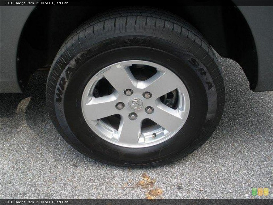 2010 Dodge Ram 1500 SLT Quad Cab Wheel and Tire Photo #39096338