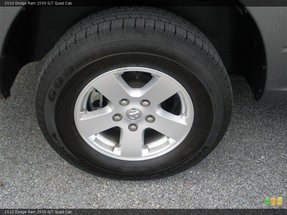 2010 Dodge Ram 1500 SLT Quad Cab Wheel and Tire Photo #39096366
