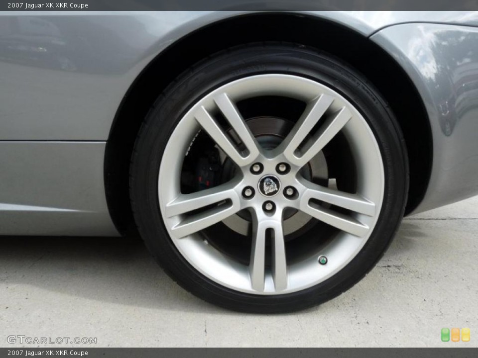 2007 Jaguar XK XKR Coupe Wheel and Tire Photo #39097994