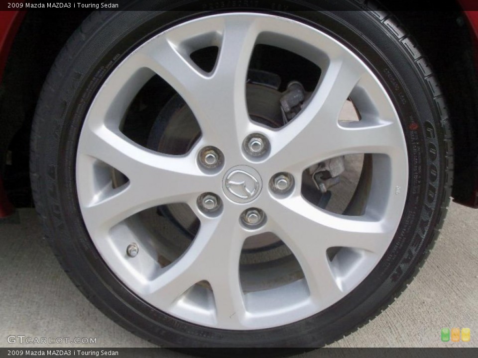 2009 Mazda MAZDA3 i Touring Sedan Wheel and Tire Photo #39098758