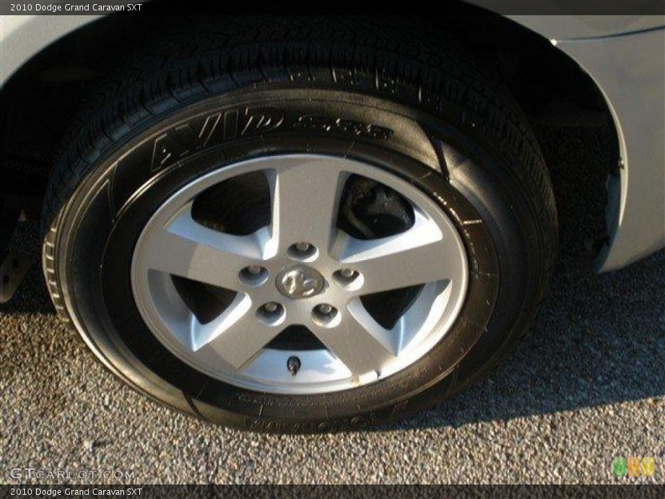 2010 Dodge Grand Caravan SXT Wheel and Tire Photo #39098774