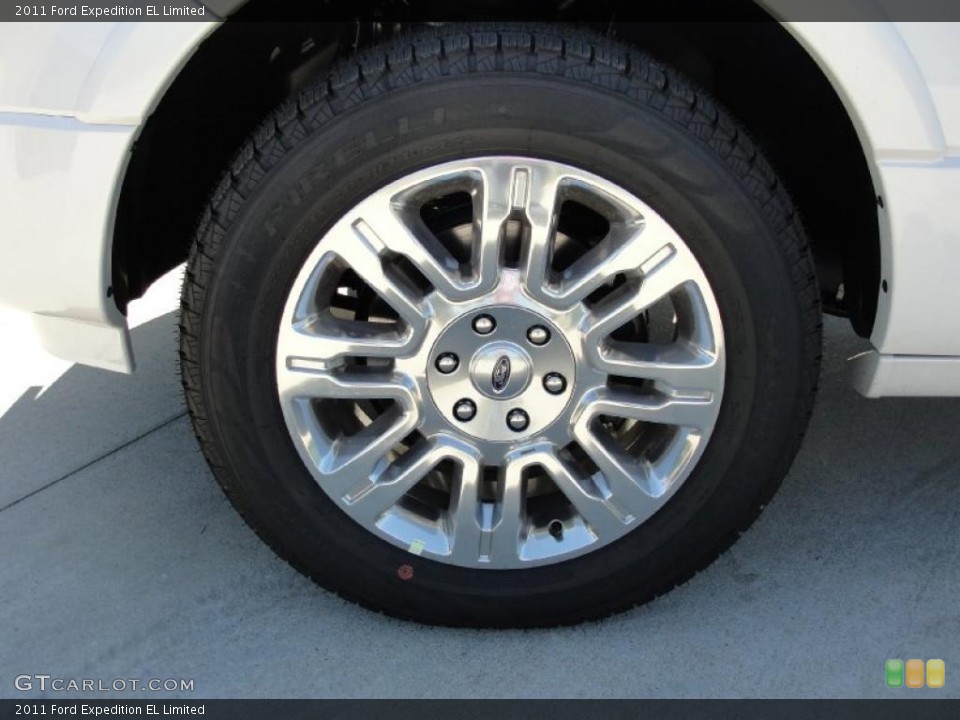 2011 Ford Expedition EL Limited Wheel and Tire Photo #39100634