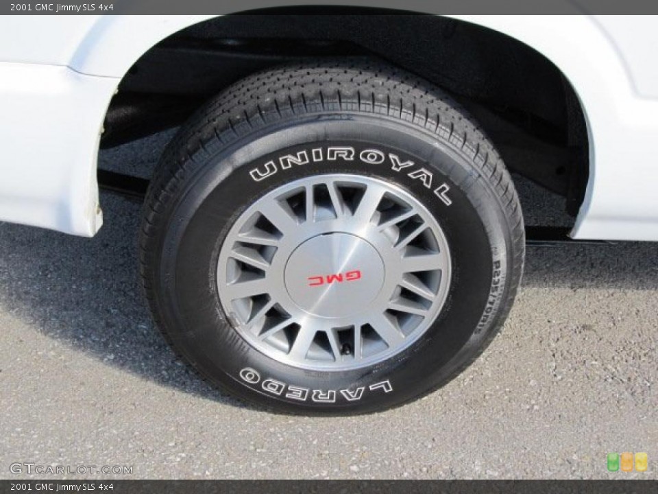 2001 GMC Jimmy SLS 4x4 Wheel and Tire Photo #39102438