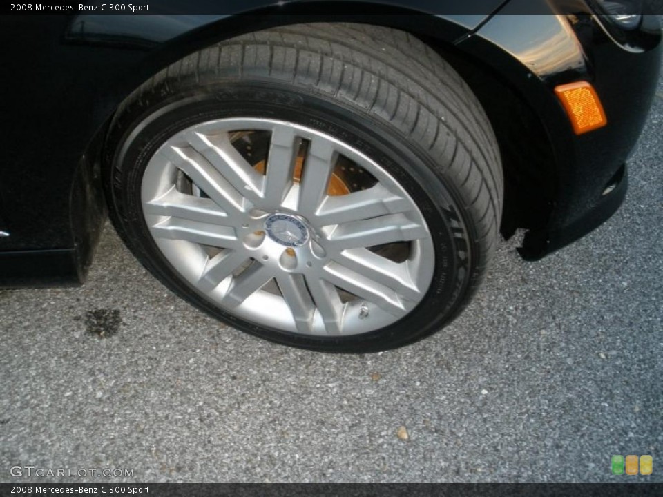 2008 Mercedes-Benz C 300 Sport Wheel and Tire Photo #39102865