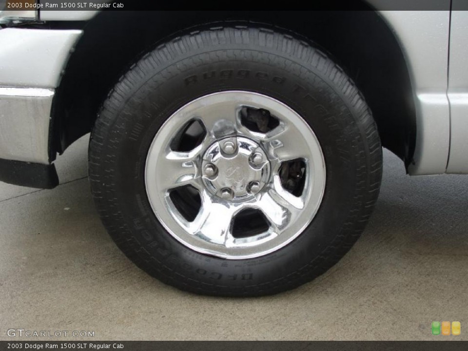 2003 Dodge Ram 1500 SLT Regular Cab Wheel and Tire Photo #39103581