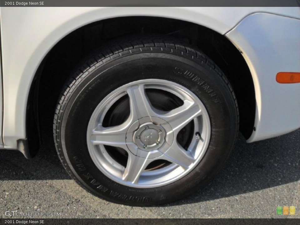 2001 Dodge Neon Custom Wheel and Tire Photo #39104025