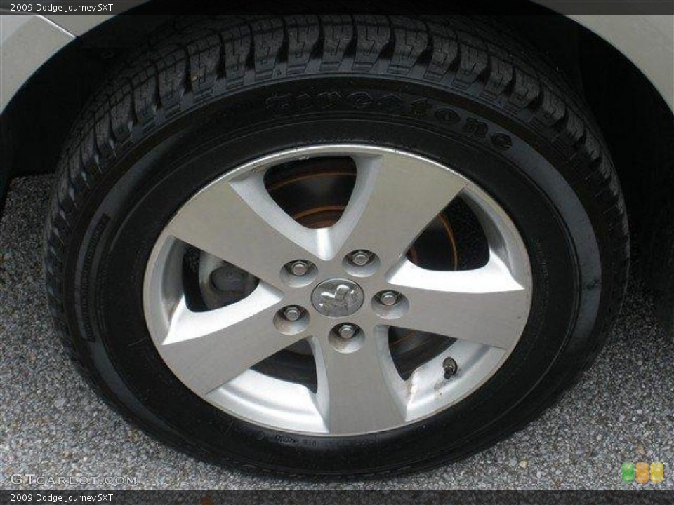 2009 Dodge Journey SXT Wheel and Tire Photo #39105745