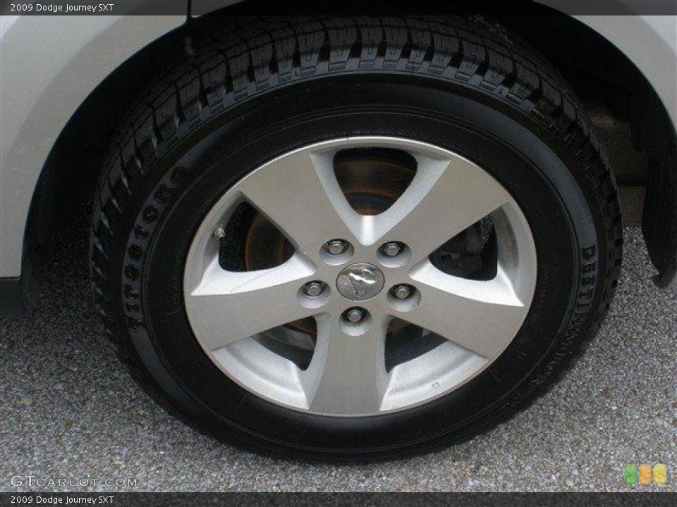 2009 Dodge Journey SXT Wheel and Tire Photo #39105769