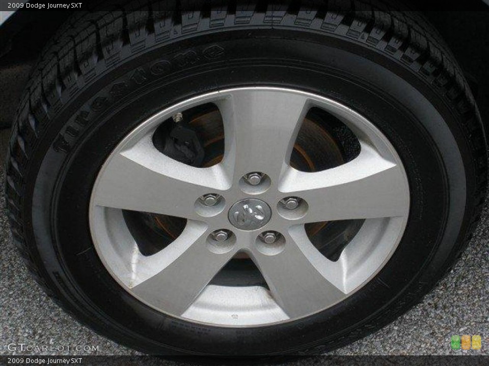 2009 Dodge Journey SXT Wheel and Tire Photo #39105797