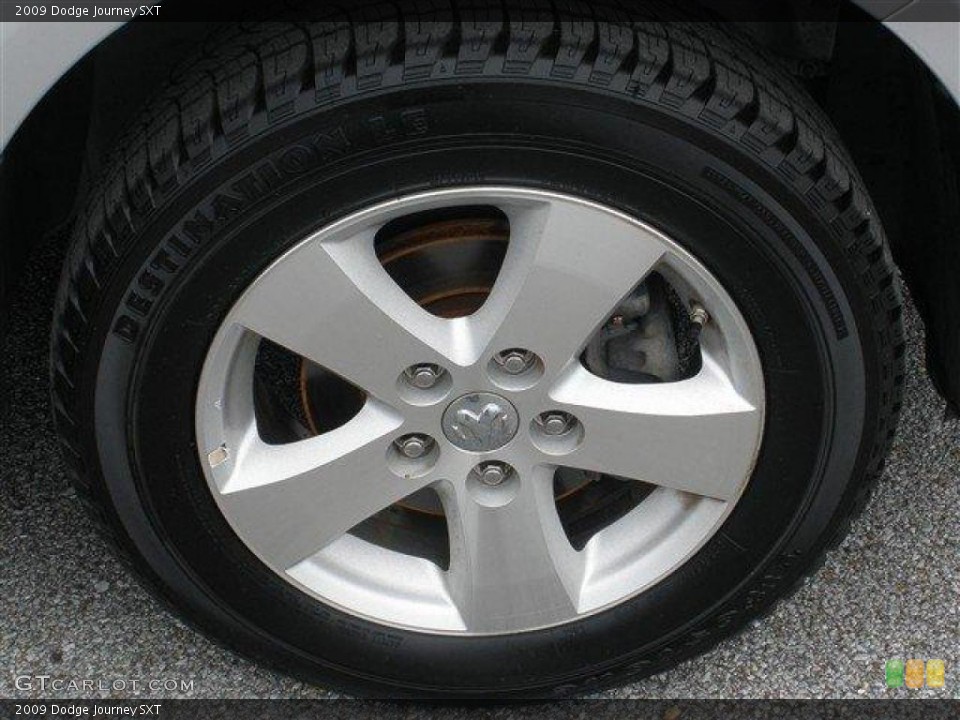 2009 Dodge Journey SXT Wheel and Tire Photo #39105809
