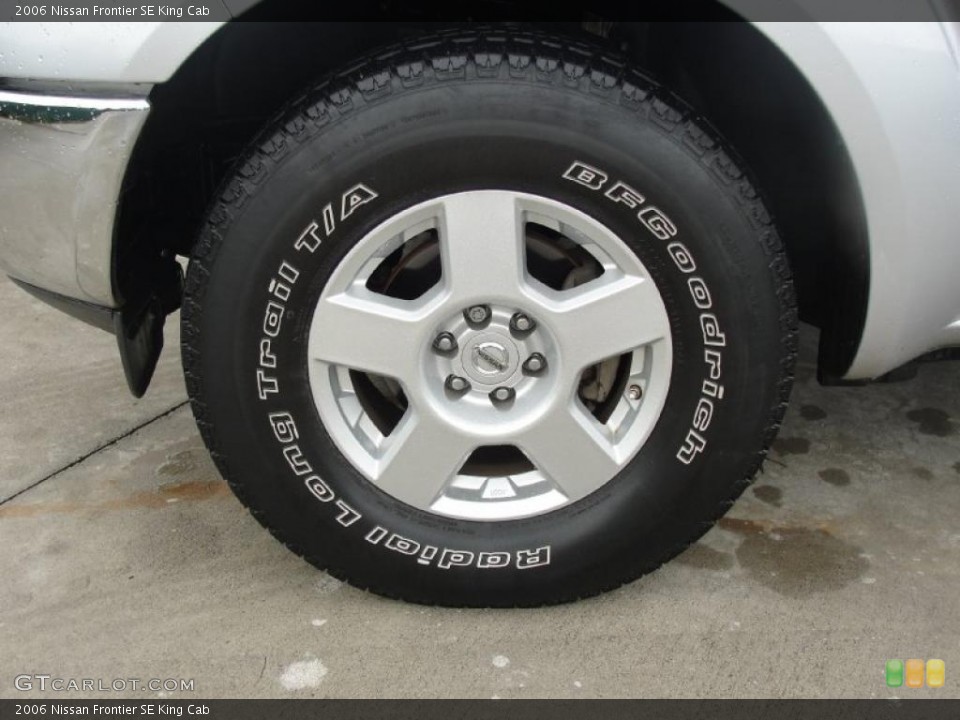 2006 Nissan Frontier SE King Cab Wheel and Tire Photo #39105989