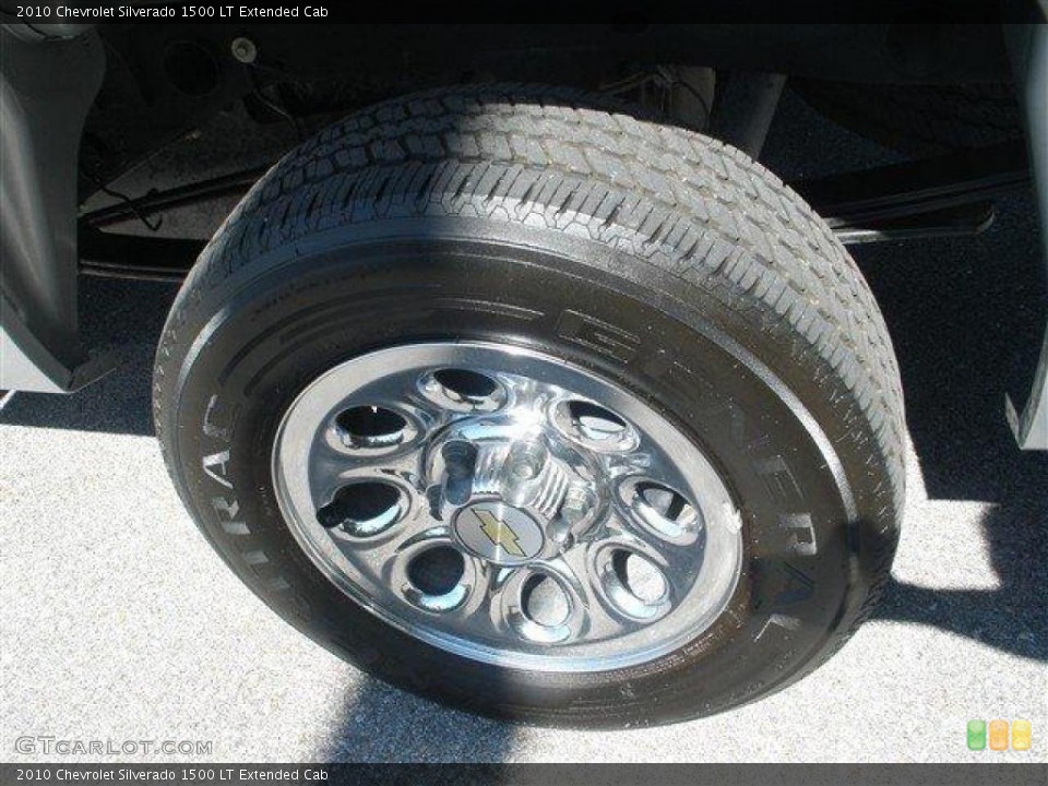 2010 Chevrolet Silverado 1500 LT Extended Cab Wheel and Tire Photo #39106133