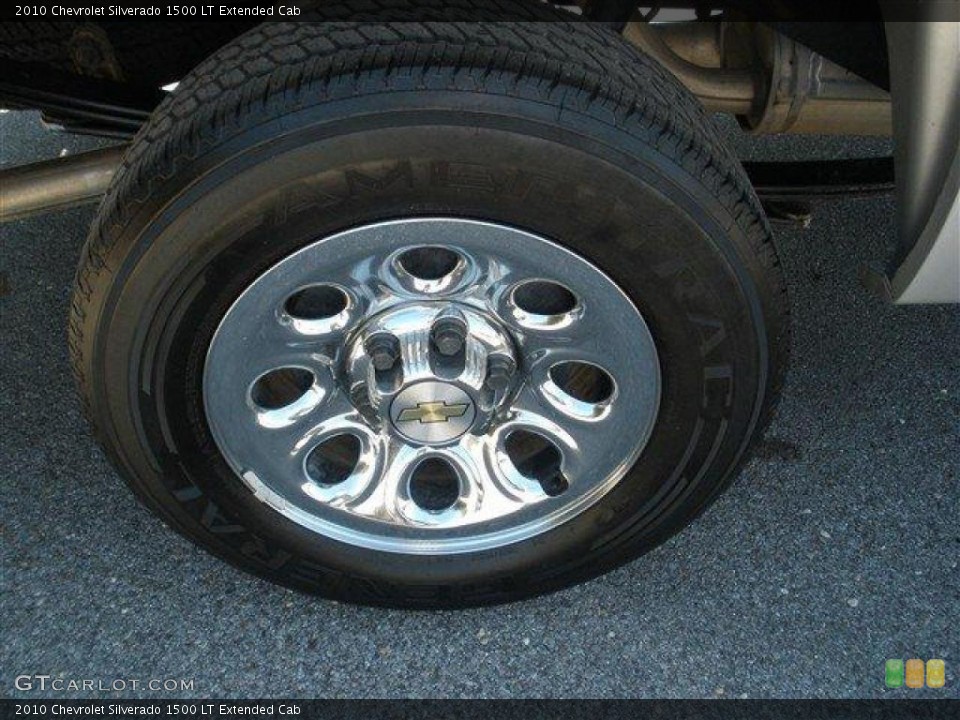 2010 Chevrolet Silverado 1500 LT Extended Cab Wheel and Tire Photo #39106153
