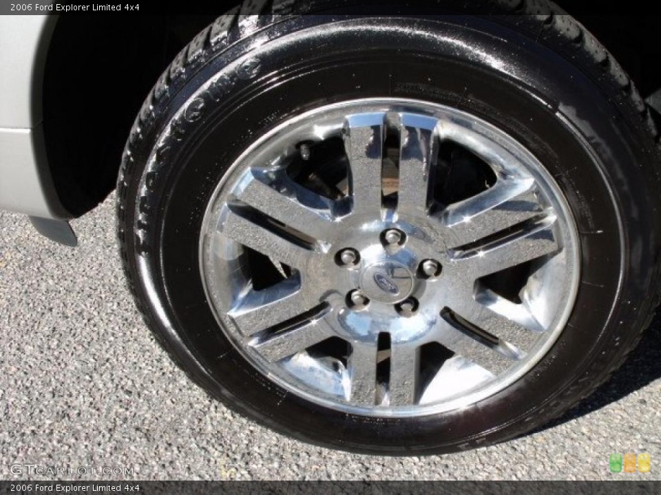 2006 Ford Explorer Limited 4x4 Wheel and Tire Photo #39108045