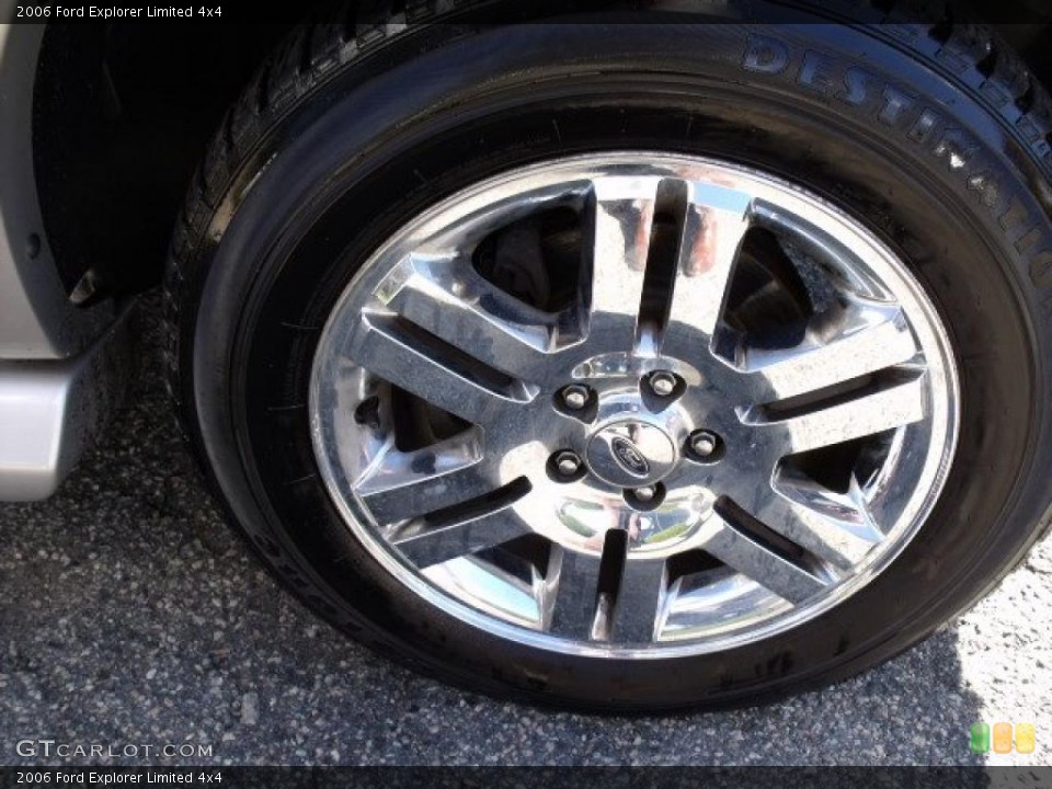 2006 Ford Explorer Limited 4x4 Wheel and Tire Photo #39108073