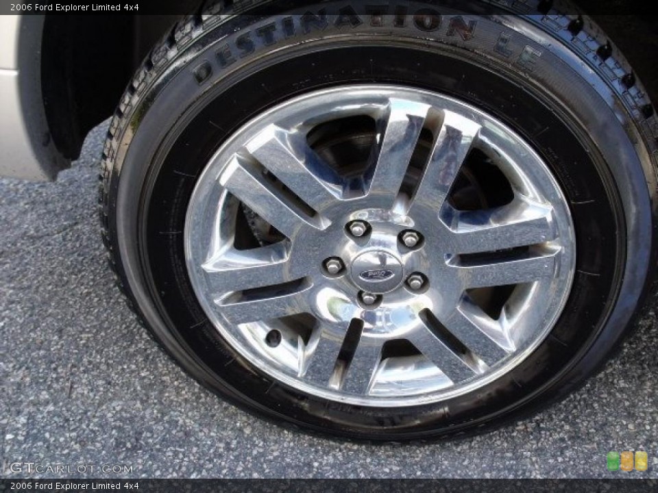 2006 Ford Explorer Limited 4x4 Wheel and Tire Photo #39108089