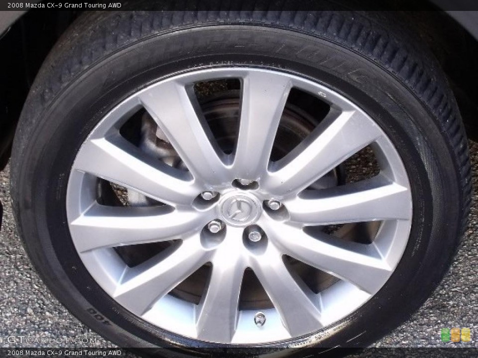 2008 Mazda CX-9 Grand Touring AWD Wheel and Tire Photo #39108657