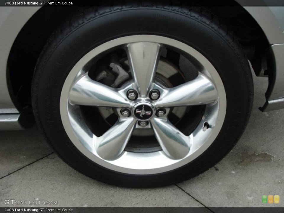 2008 Ford Mustang GT Premium Coupe Wheel and Tire Photo #39110041