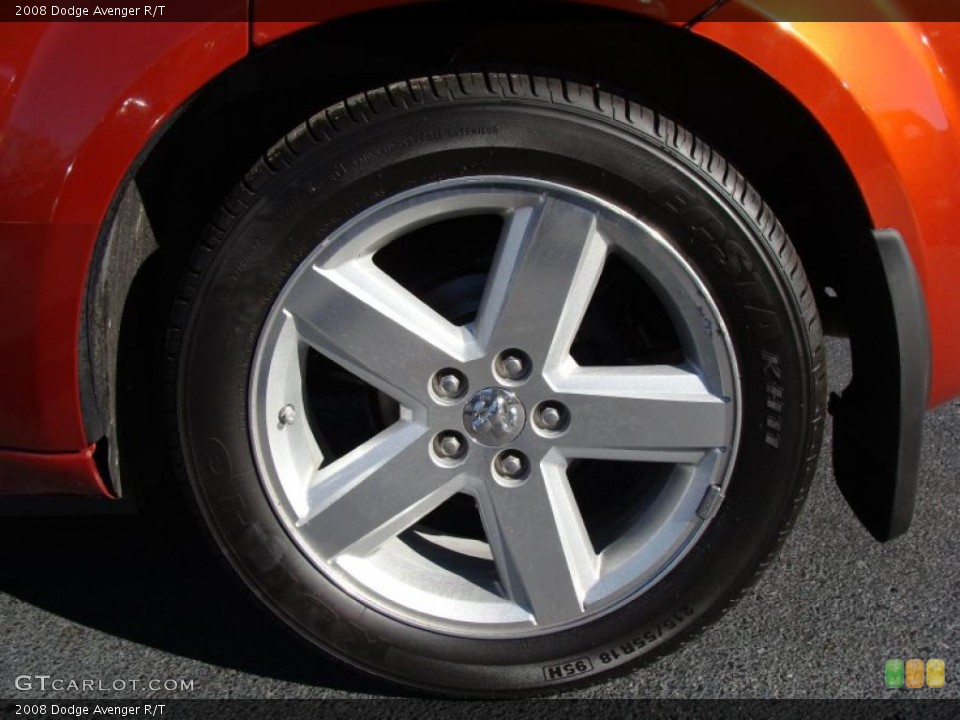 2008 Dodge Avenger R/T Wheel and Tire Photo #39113710