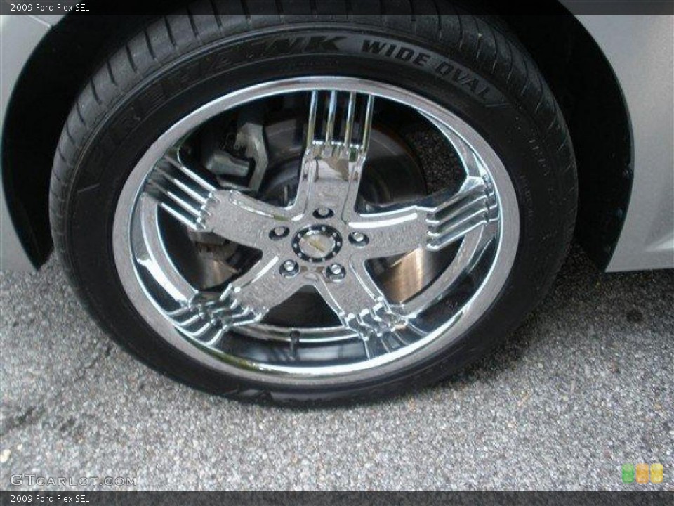 2009 Ford Flex Custom Wheel and Tire Photo #39117238