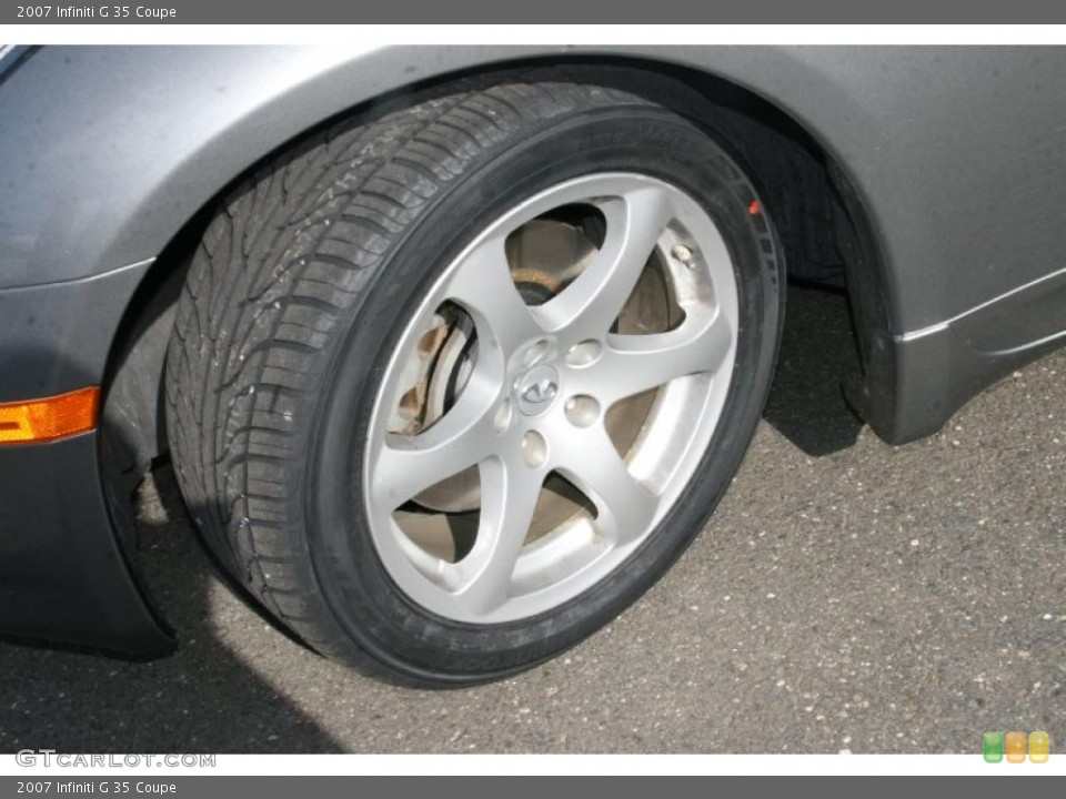 2007 Infiniti G 35 Coupe Wheel and Tire Photo #39117490