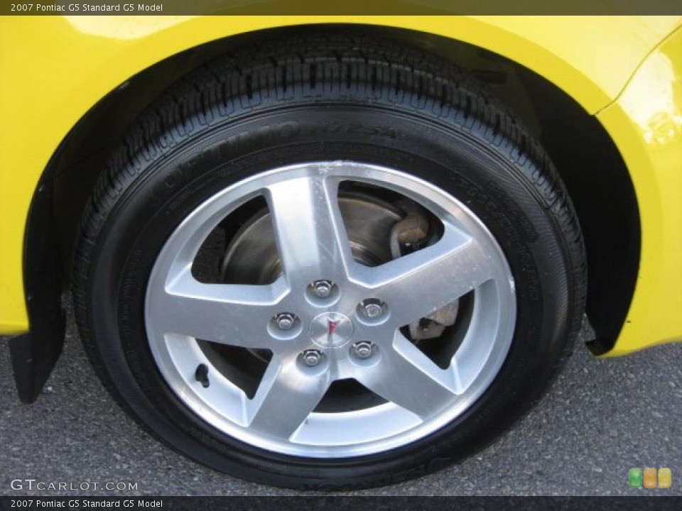 2007 Pontiac G5  Wheel and Tire Photo #39121024