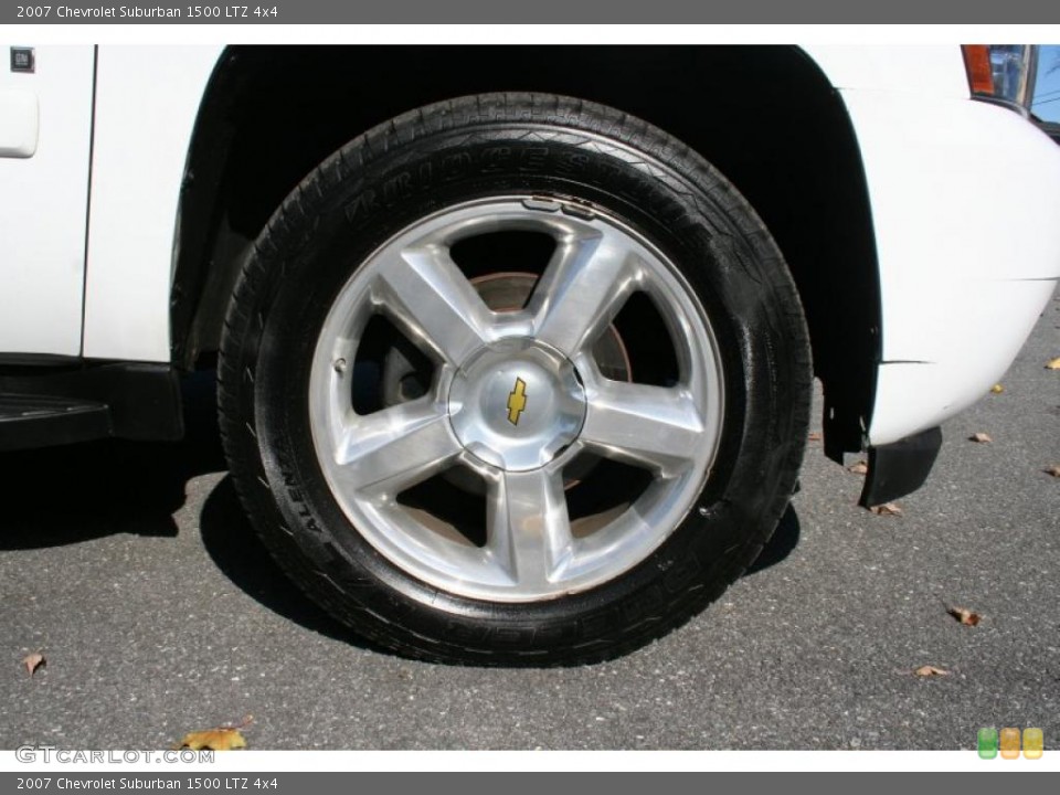 2007 Chevrolet Suburban 1500 LTZ 4x4 Wheel and Tire Photo #39121688