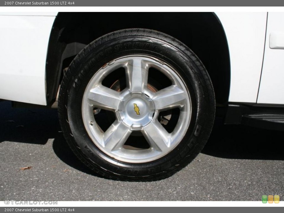 2007 Chevrolet Suburban 1500 LTZ 4x4 Wheel and Tire Photo #39121696