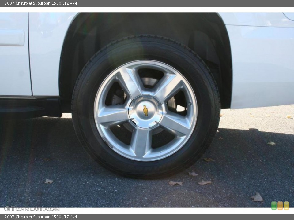 2007 Chevrolet Suburban 1500 LTZ 4x4 Wheel and Tire Photo #39121704