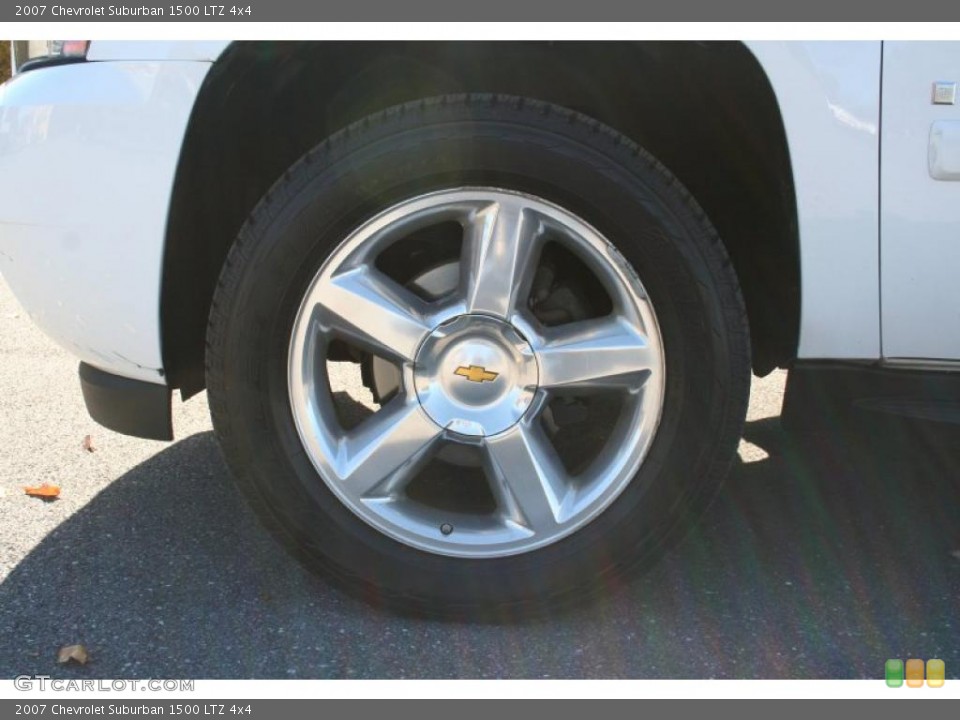 2007 Chevrolet Suburban 1500 LTZ 4x4 Wheel and Tire Photo #39121708