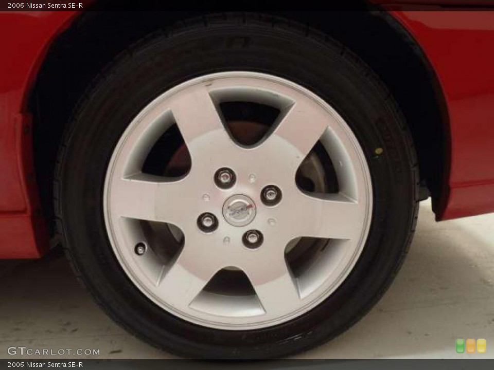 2006 Nissan Sentra SE-R Wheel and Tire Photo #39124259