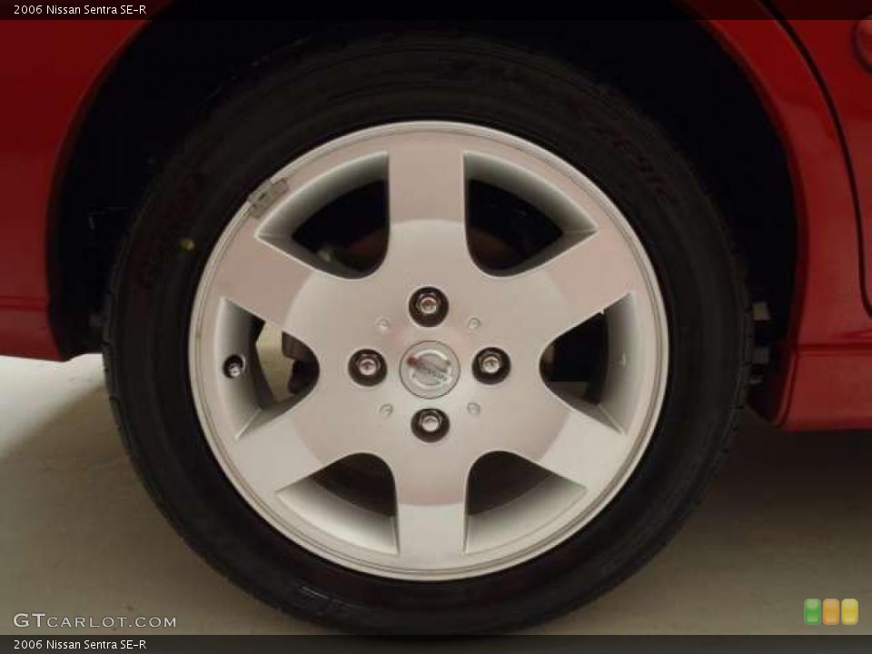 2006 Nissan Sentra SE-R Wheel and Tire Photo #39124263