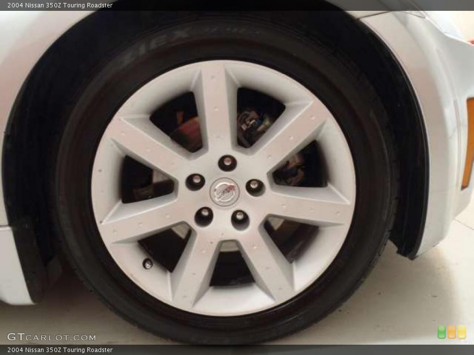 2004 Nissan 350Z Touring Roadster Wheel and Tire Photo #39125587