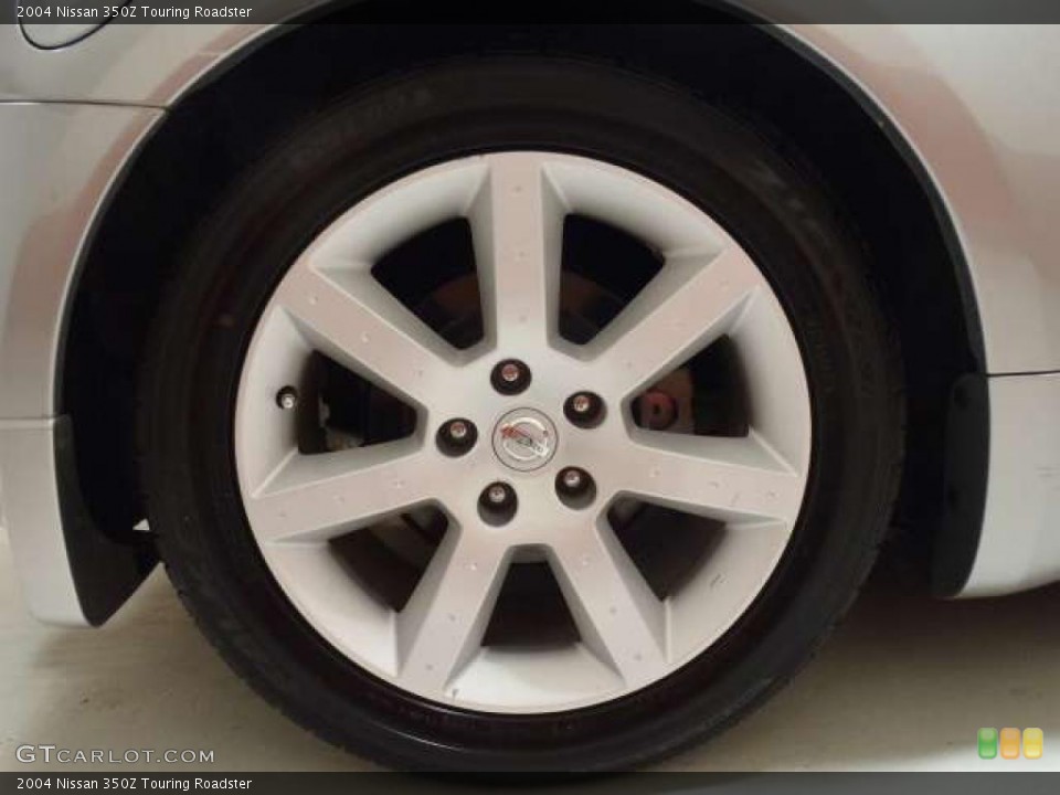 2004 Nissan 350Z Touring Roadster Wheel and Tire Photo #39125611